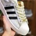 Adidas Superstar Running Shoes-White/Black-2999271