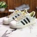 Adidas Superstar Running Shoes-White/Black-2999271