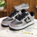 Air Force 1 Low AF1 Running Shoes-Gray/Black-7152910