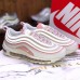 Air Max 97 Bullet Running Shoes-White/Pink-9123302