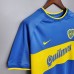 Retro Boca Juniors 99/20 home short sleeve training suit-9573343