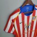 Retro Atletico Madrid 04/05 home short sleeve training suit-8916786