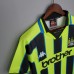 Retro Manchester City 98/99 away short sleeve training suit-3910358