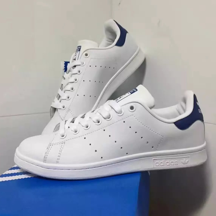 Stan Smith Casual Shoes Straight Shoes-White/Light Blue