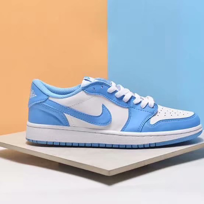 SB Air Jordan 1 Low​ Qs​ ‌Running Shoes-White/Blue_29458