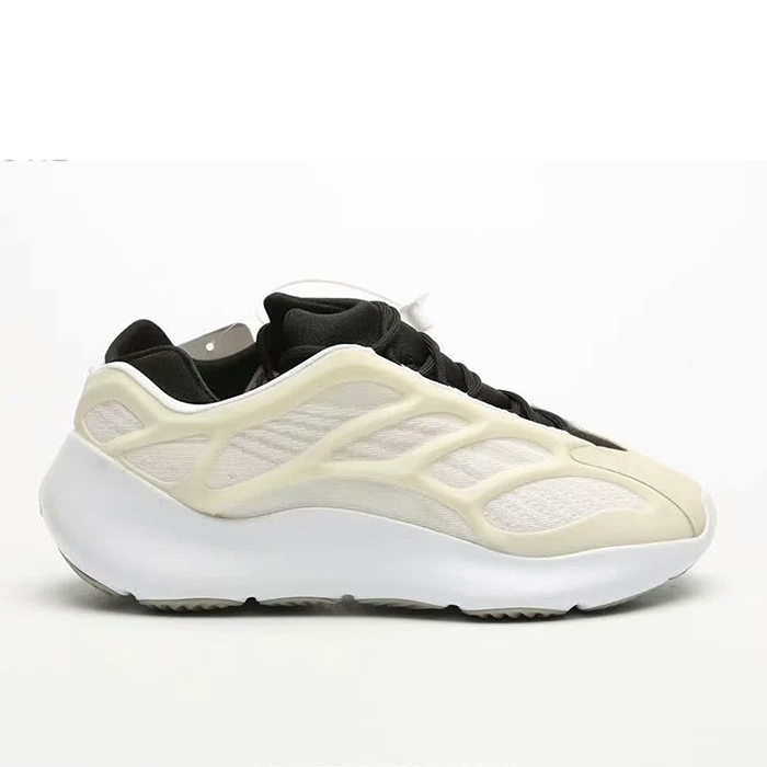 Adidas Yeezy‌ Foam Runner Yeezy Boost 700‌ V3 "White/Skeleton" Running Shoes-White/Black_81705