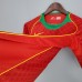 Retro Portugal 2004 home version short sleeve training suit