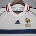 Retro France 1998 away version short sleeve training suit