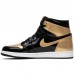 Crossover Jordan AIR JORDAN AJ1 Running Shoes Gold Black 3027388