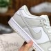 Dunk Low SB Running Shoes White Gray 8144523