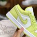 AJ1 Air Jordan 1 Low Women Running Shoes Green White 3170450