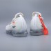 Crossover Air Max VaporMax Running Shoes All White 3898850