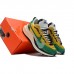 Sacai x LVD Waffle Daybreak Running Shoes Green Yellow 1233960