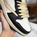 Fragment x Travis Scott x Air Jordan 1 Military Blue AJ1 Running Shoes White Black 6003253