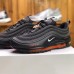 AIR MAX 97 Bullet Running Shoes Black Red 2825329