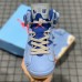 Travis Scott x Air Jordan 6 Running Shoes Sky Blue 7293771