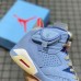 Travis Scott x Air Jordan 6 Running Shoes Sky Blue 7293771