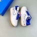 Air Force1 Low AF1 Running Shoes White Blue 7450846