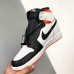 Wmns Jordan 1 High OG AJ1 Running Shoes Black White 4229853