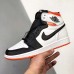 Wmns Jordan 1 High OG AJ1 Running Shoes Black White 4229853