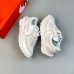 Sacai x LVD Waffle Daybreak Running Shoes Gray White 7890201