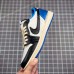 Fragment x Travis Scott x Air Jordan 1 Low Running Shoes White Blue 8211354