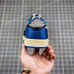 Fragment x Travis Scott x Air Jordan 1 Low Running Shoes White Blue 8211354