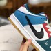 Parra x SB Dunk Low Multi Color Running Shoes Red White 7786776