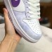 SB Dunk Low Running Shoes White Purple 2218344