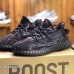 Yeezy Boost 350 V2 Mono Ice Running Shoes All Black 1916987