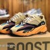 Kanye West x Yeezy 700 Runner V1 Enflame Amber Running Shoes Khkai Orange 719707