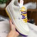 Air Force 1 Low 07 AF1 Running Shoes White Purple 4697554