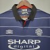 Retro Manchester United M-U99/00 away version short sleeve training suit