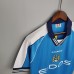 Retro Manchester City 99/01 home version short sleeve training suit