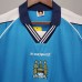 Retro Manchester City 99/01 home version short sleeve training suit