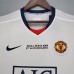 Retro Manchester United 08 09 Champions League away white Jersey version short sleeve 5351656