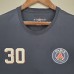 Paris Saint Germain PSG Messi 30 Short sleeve T shirt Navy Blue 7894788