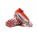 Superfly 8 Elite FG Soccer Shoes Red White-7634459