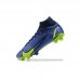 Superfly 8 Elite FG Soccer Shoes Blue Green-5563597