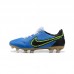 Tiempo Legend 9 FG Soccer Shoes Blue Black-6141444