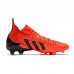 Predator Freak .1 FG Soccer Shoes Red Black-5884595