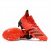 Predator Freak .1 FG Soccer Shoes Red Black-5884595