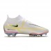 Phantom GT II Elite DF FG Soccer Shoes White-6532356