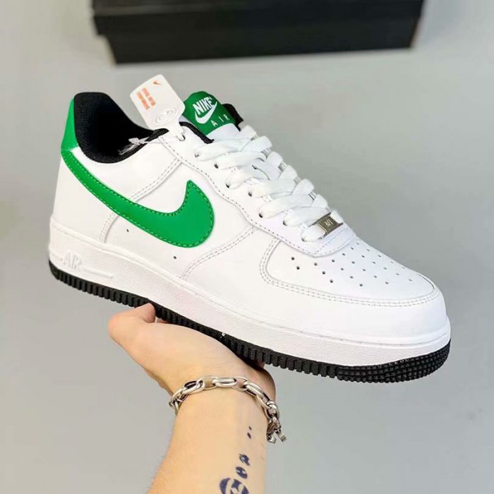 Air Force1 Low AF1 Running Shoes White Green 1900119