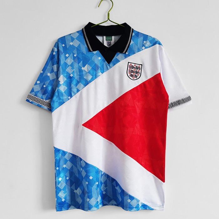 Retro 1990 England Jersey version short sleeve 3257975