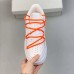 Air Force 1 Low Running Shoes-White/Orange-4010756