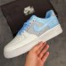 Air Force 1'07 AF1 Running Shoes-White/Blue-7575986