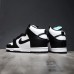 SB Dunk Low High Running Shoes-White/Black-6668115