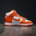 SB Dunk Low High Running Shoes-White/Orange-7368519