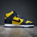 SB Dunk Low High Running Shoes-Navy Blue/Yellow-6098120